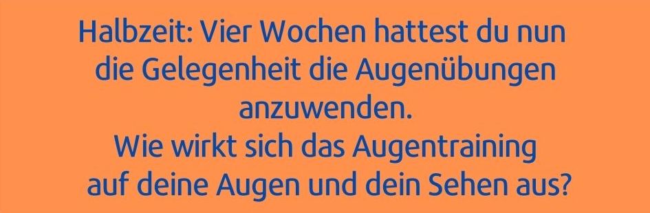 Online Augentraining