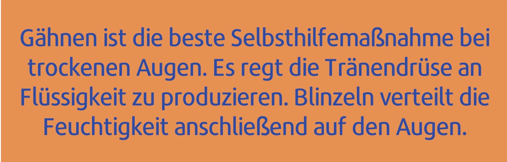 Online Augentraining